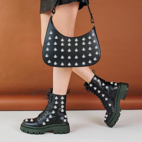 Rivets en plastique à dos plat dorés pour customisation de vêtements - 5