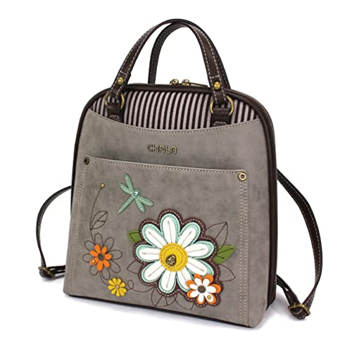 Image of CHALA Convertible Backpack Purse - Women Convertible Shoulder Purse with Adjustable Strap