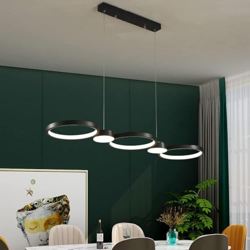 Éclairage de plafond pour îlot central et luminaire suspendu LED 40W variable