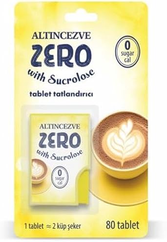 Altıncezve Zero Tablet Sweetener 80 Tablets