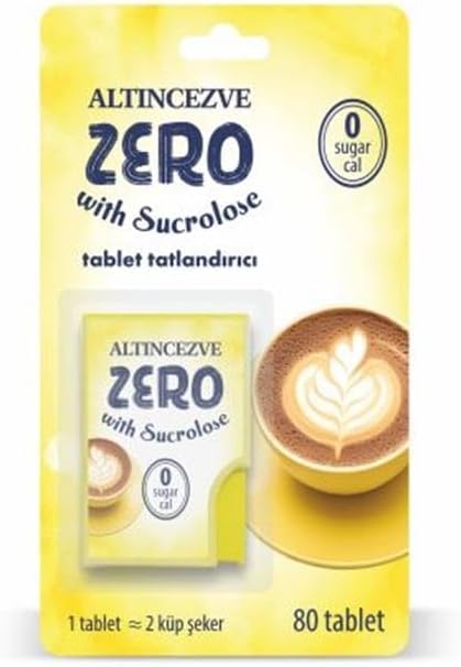 Altıncezve Zero Tablet Sweetener 80 Tablets