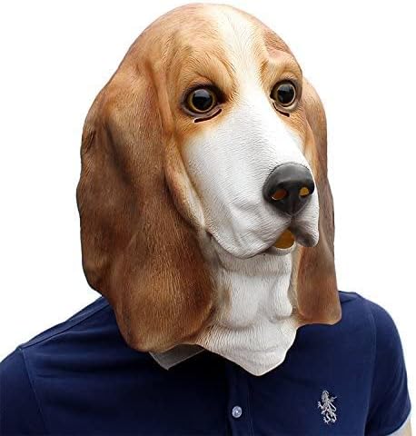 Amazon Co Jp Qs Sq 動物マスク パーティーマスク コスプレ マスク 犬マスク 仮装 変装 お面 かぶりもの 仮装イベント アイテム お祭り 宴会 忘年会 新年会 学園祭 パーティー プレゼント 人気者 ビーグル 着ぐるみ 目立つ 催し そっくり ホビー