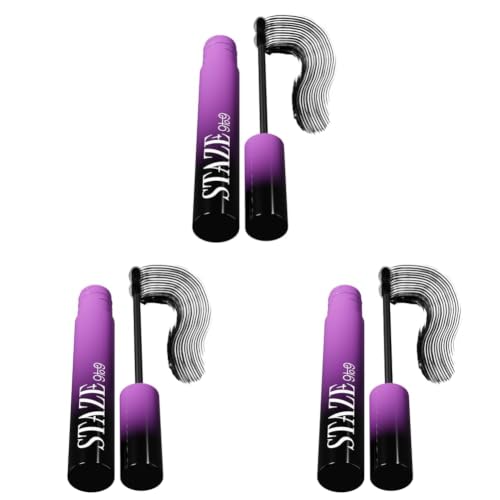 Image of Staze All Eyes On You Tubing Mascara | Blackest Black | Volumizing & Waterproof Mascara | No Clumps | 5 ml (Pack of 3)