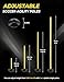 SEAOTTER Soccer Agility Poles Set, 4/6/10 Pcs 6ft Detachable Sports Trainning Speed Poles Slalom Poles with Rubber Base, Agility Training Equipment for Football, Rugby, Basketball, Indoor & Outdoor