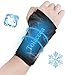 Tolaccea Kalt-Warm Kompresse für Handgelenk Wiederverwendbar Magic Gel Kühlpad Coolpack Geeignet für Sportverletzungen, Verstauchungen, Schwellung, Schmerzlinderung (Schwarz, M)