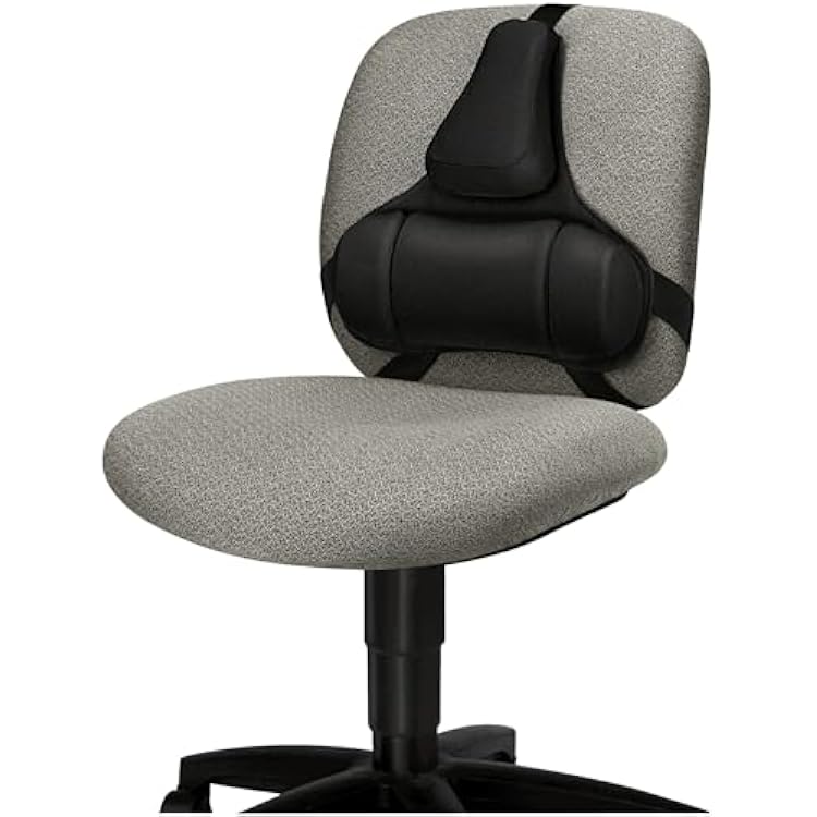 Fellowes Professional Series Back Support, Black (8037601) (Pack of 2)