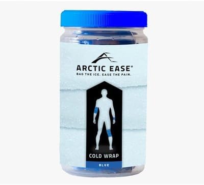 Arctic Ease - Arctic Ease Reusable Cold Wrap - Black - 4 inches x 60 inches - Pack Of 1