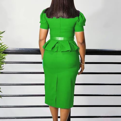 Women's Casual Work Church Clergy Dresses for Women Minister Pencil Midi Dress4