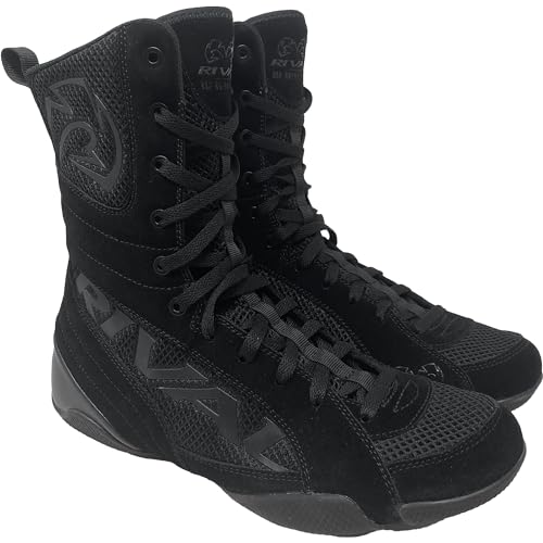 RIVAL Boxing RSX-Guerrero 3 High-Top Boxing Shoes, Old-School Design and Lightweight Construction