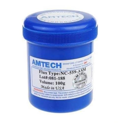 Image of AMTECH Flux NC-559-ASM | No-Clean Soldering Flux for BGA, SMD, PCB Rework & Repair (10cc /30cc)