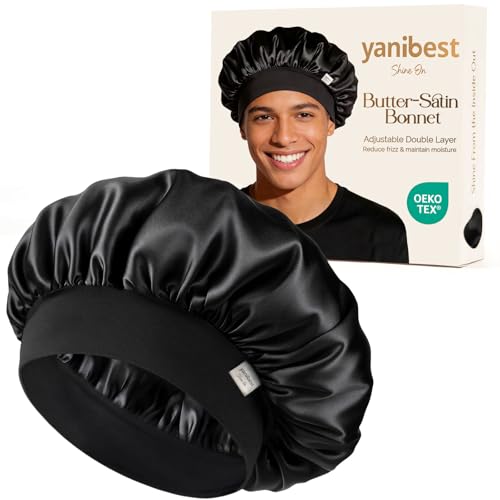 Yanibest Small Satin Bonnet for Men