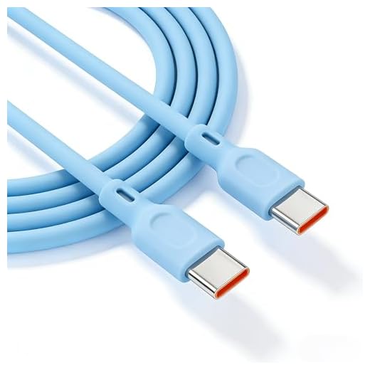 USB C to USB C Cable, 3.3ft(1m) High-Speed Data Transfer and Fast Charging for Your USB-C Enabled Devices,Blue