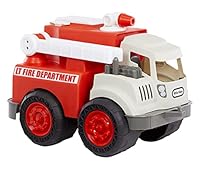 Little Tikes Dirt Digger Real Working Fire Truck for Toddlers - Sprays Water - Extending, Rotating Ladder - Promotes Active Play - For Indoor or Outdoor Play - Ages 2 Years & Up