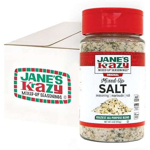 Jane's Krazy Mixed Up Salt, 4-Ounce Unit (Pack of 12) Cover