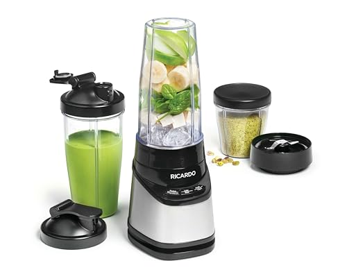 RICARDO Personal Blender Set (300W, two 28 oz cups)