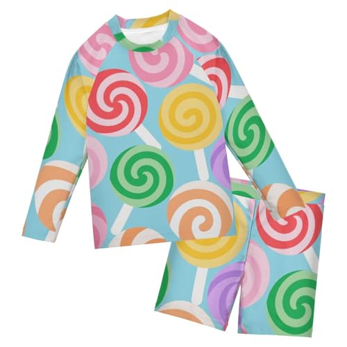 Camiseta manga larga infantil con protección UV contra rayos solares para niños