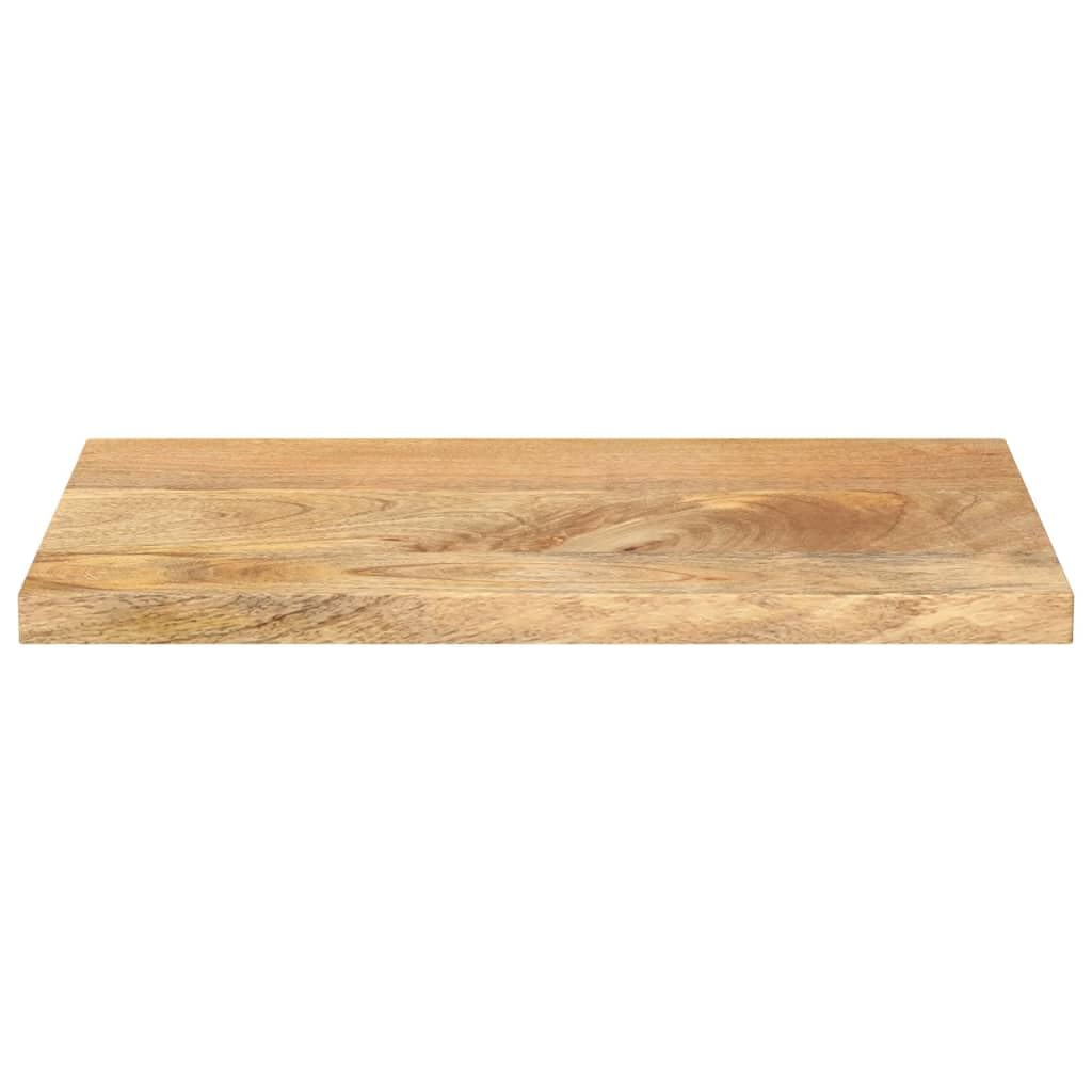 IKAYAA Tablero para Mesa 60 x 30 cm, Madera Maciza de Mango, Tabla Mesa de Cocina, Tablero para Escritorio, Rectangular, Tablero de Mesa de Comedor, Mesa de Salón Type-3