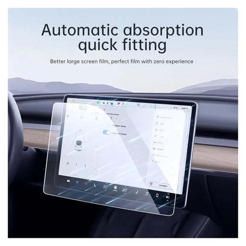 Protection écran navigation Tesla Model 3 Y X 2021-2023 mat - 5