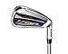 Cobra Golf 2021 RadSpeed One Length Iron Set Satin Chrome-Blue-Red (Men's Right Hand, UST Recoil 460-480 ESX, Stiff Flex, 5-GW), Standard