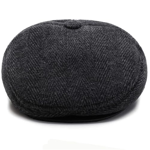 Béret épais chaud pour hommes avec protège-oreilles rétractables - 3
