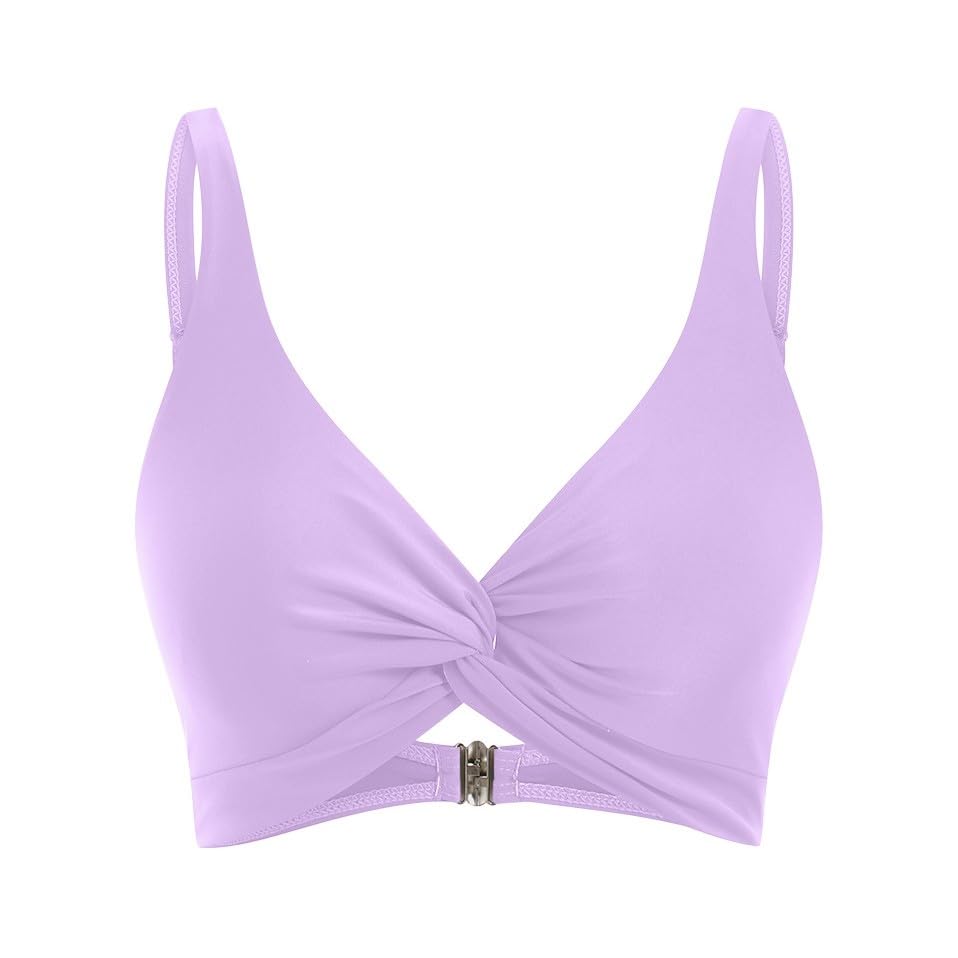 Damen Bauchfreies Schwimmoberteil mit...