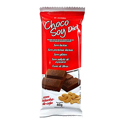 Chocolate Chocosoy com Castanha de Caju 40g