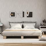 【Komfortable Jugendbetten】Die komfortable Liegefläche ist vom Futonbett 140 x 200 cm und die Farbe des Bettes bzw.Alles im Kit, einschl. eine bebilderte Anleitung, Montagematerial sowie Werkzeug zur Montage. Der robuste Doppelbett Rollrost 140x200 cm (über 200 kg belastbar) .
