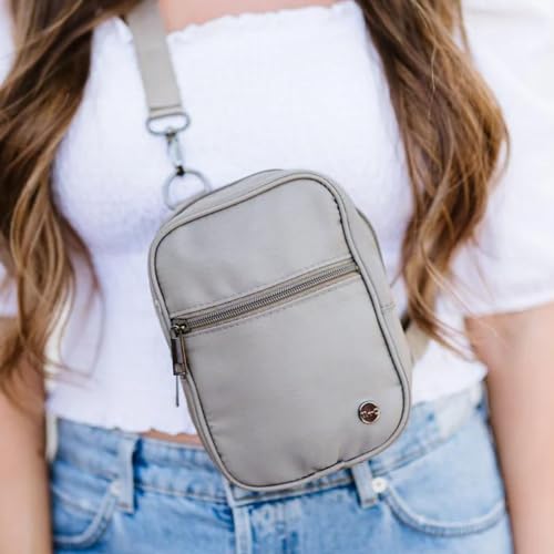 Modern+Chic Crossbody Bags for Women - Lainey Convertible Crossbody Bag, Multi-Wear Belt Bag with Pockets & Adjustable Strap2