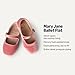 Amazon Essentials x Sofia Grainge Toddler Girls' Mary Jane Ballet Flat Shoes, Pink, 4 Toddler