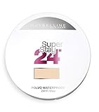 Con efecto hidratante Maybelline New York - Superstay 24H, Polvo Compacto Matificante, Tono: nº30 Sand - 9 ml