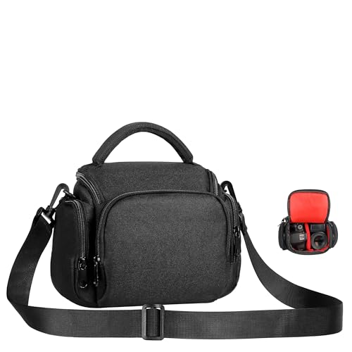 Winning Camera Bag, Waterproof Shockproof Single Shoulder DSLR Camera Case Bag, Adjustable Shoulder Strap Compatible with Sony, Canon, Samsung, Fuji, Panasonic, Casio, Nikon