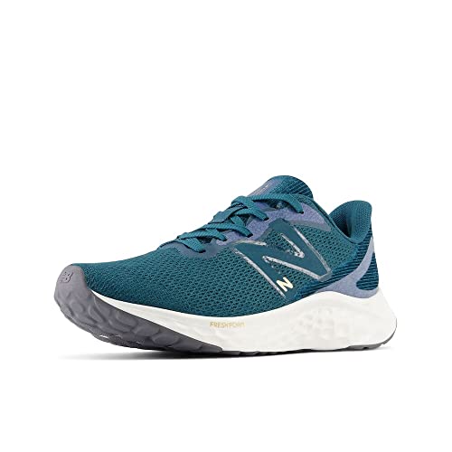 New Balance Women's Fresh Foam Arishi V4 Running Shoe, Deep Ocean/Sea Salt, 5.5