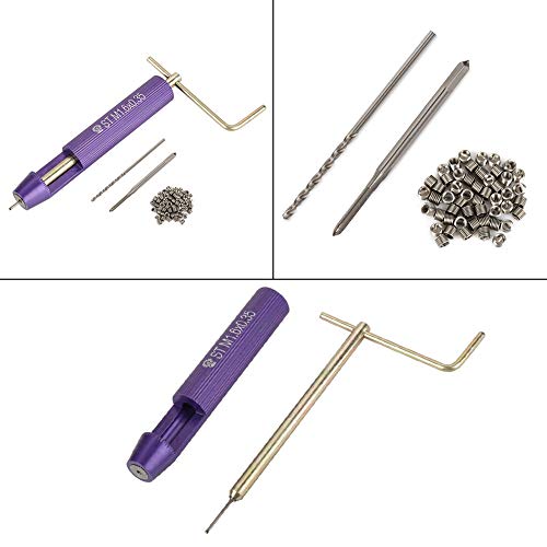 Stainless Steel Coiled Wire Inserts Enhance Connection Strength for Aluminum Parts 50PCS