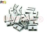 Verlängerung / Extension POPESQ® 20 Stk. x IDC 2.54mm Buchse Flachbandkabel 10 polig #A3043