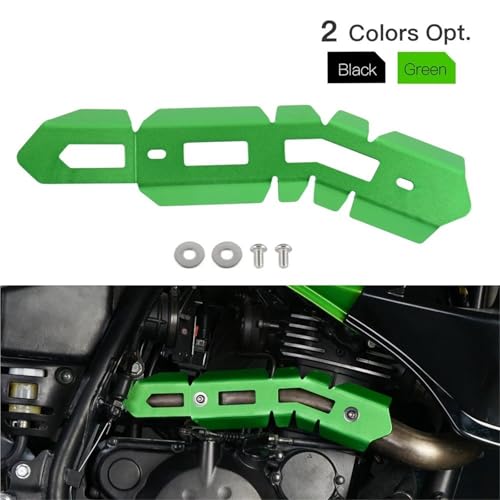 Protector de cadena para Kawasaki KLR650 2008-2018 verde 2