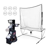 サクライ貿易（FALCON）野球 ネット オートリターンネット・投打（トスマシン付き） FTN-900 FTS-100(N21) バッティング トレーニング 練習 ティーバッティング バッティングネット