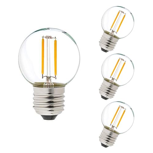 Ampoules LED G40 pour guirlande de mariage et décoration terrasse