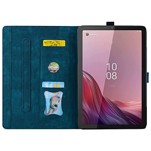 Rosbtib Case for Lenovo Tab M9 HD 9 Inch (TB-310FU) PU Leather Flip Case Stand TPU Cover Protective Case with Card Slot for Lenovo Tab M9 2023 - Image 3
