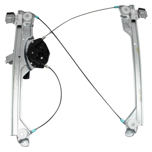 Image of TRQ Front Left Power Window Motor & Regulator Compatible with 2014-2020 Cadillac Chevrolet GMC