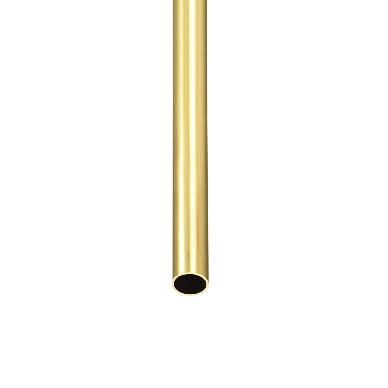 Ottone Tubo 8mm x 0.5mm x 300mm Rotondo Metallo Macchinari Attrezzature Bricolage