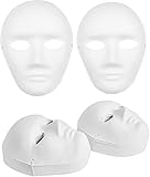 theatermasken weiß 【DIY Kreative Masken】Diese personalisierten Masken sind leicht zu bemalen oder zu zeichnen und eignen sich hervorragend für DIY-Kreationen. Sie können mit Bleistiften und Stiften die Maske umreißen und sie dann mit Farbe, Markern oder Filzstiften bemalen, um Ihre eigene einzigartige Maske zu gestalten