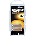 Duracell Hearing Aid Batteries Size 312 - 120 batteries