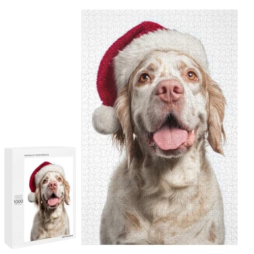 Puzzle 1000 pièces difficile pour décoration murale chien