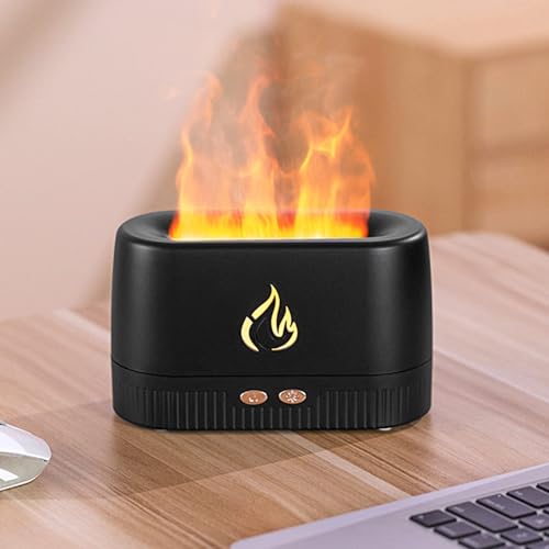 Difusor aromático eléctrico con simulación de llama USB miniatura 5