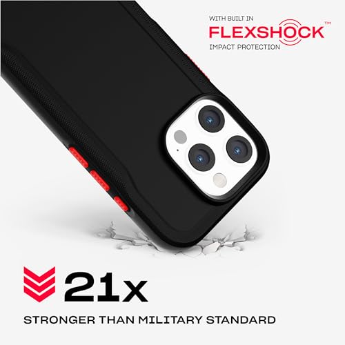 Image of Tech21 EvoPro for iPhone 16 Pro Compatible with MagSafe - Impact Protection Case 21x Military Standard Tested - in Black