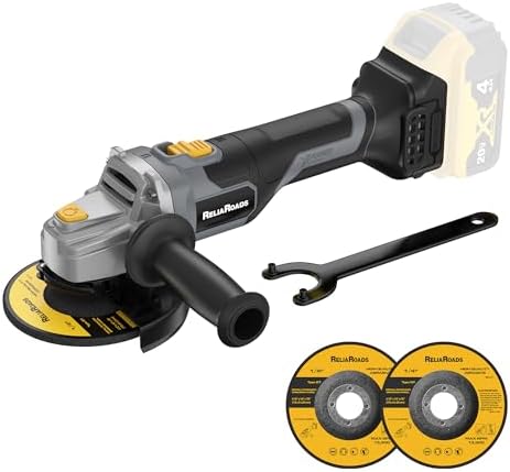 20V Brushless Cordless Angle Grinder, 4-1/2