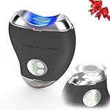 Automatic Electric Nail Clipper, 2 in 1 Baby Nail Trimmer with LED Light & Storage Box, Rechargeable Portable Fingernail Cutter with 3 Speed Gears, Safe Nail File for Baby, Kids, Adults, Seniors