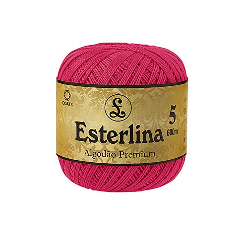 Linha para crochê premium Esterlina 5
