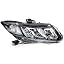 Black Housing+33400TR0A01+High Beam:HB3