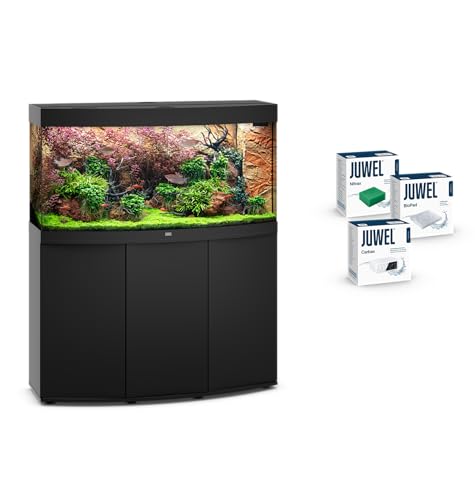 JUWEL Aquarium - Vision 260 Kombination Schwarz Premium-Bundle